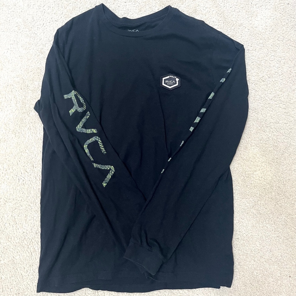 RVCA T-shirt L / Hawaii edition / black / RELIST